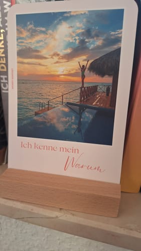 Customer photo review of Dein Money Mindset – 52 Challenges & Affirmationskarten für finanzielle Freiheit
