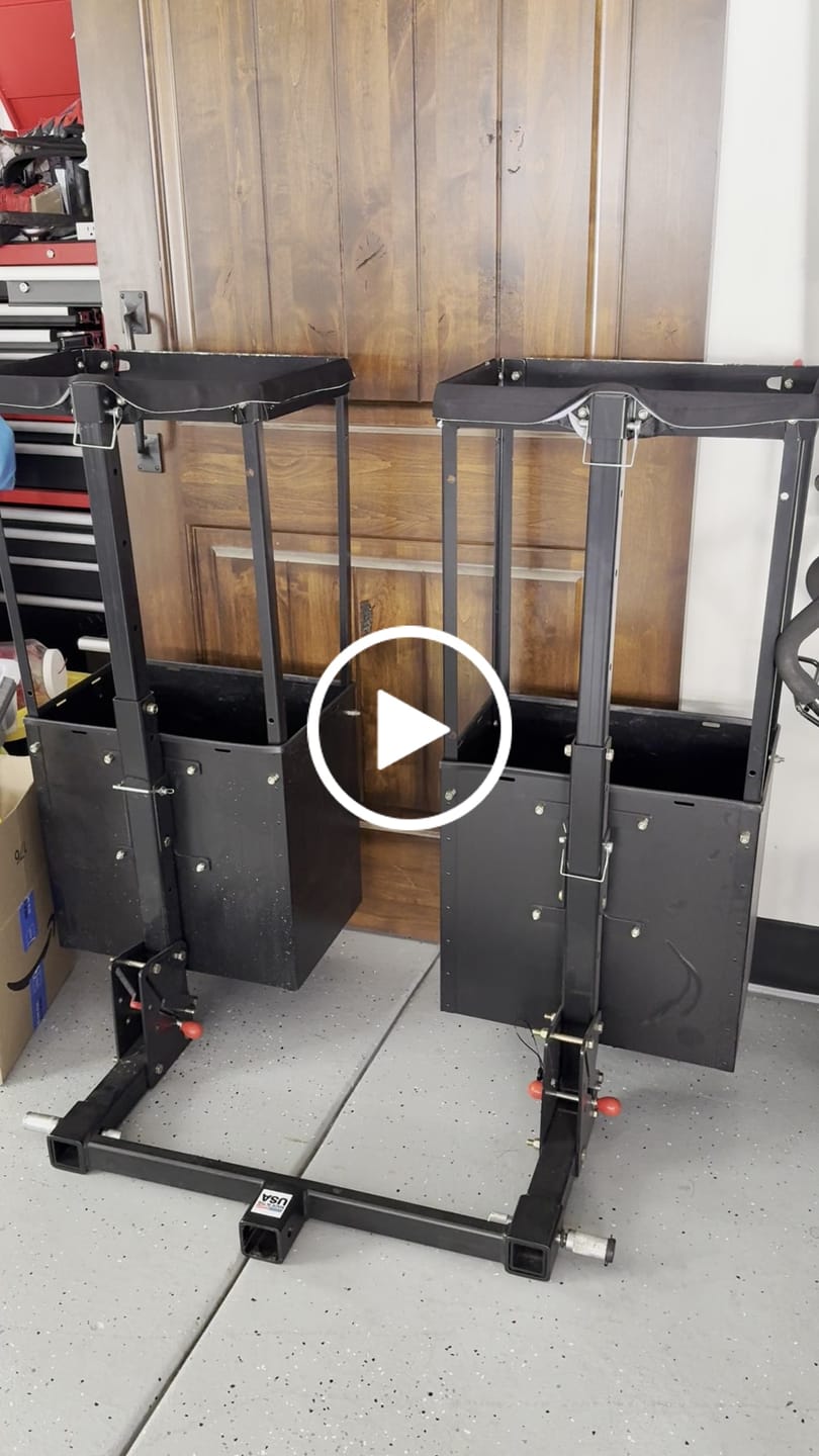 Customer video review of Chuck Bucket Hitch-Mounted Ski & Snowboard Carrier