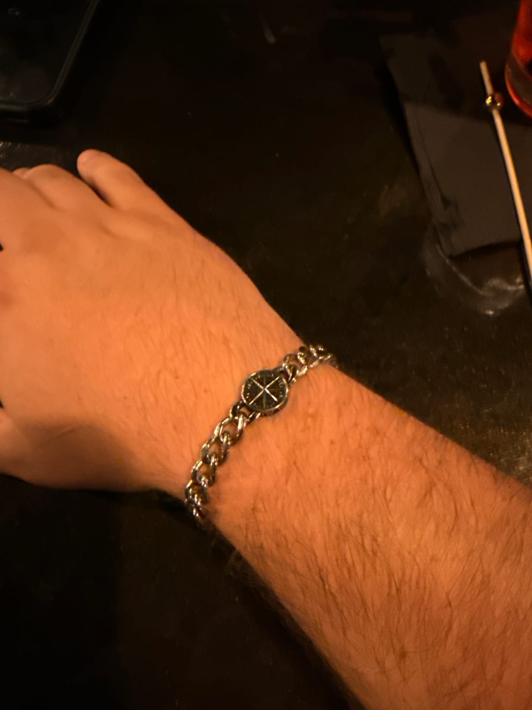 Customer photo review of Navigator’s Cuban Link Bracelet