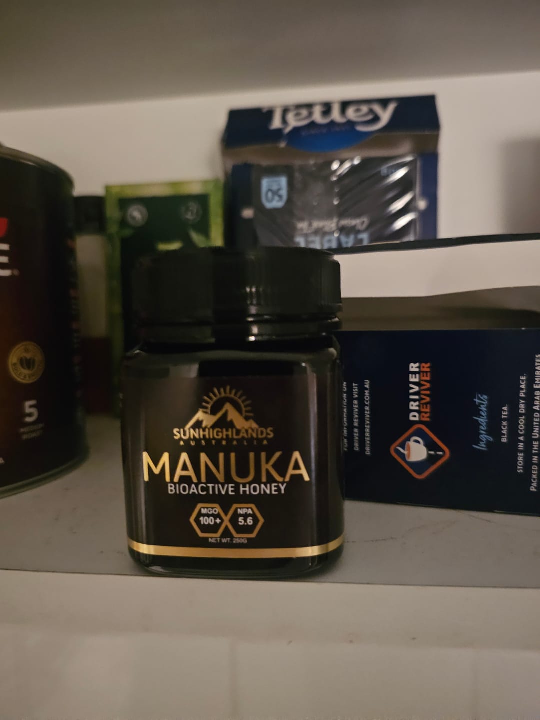 Customer photo review of Manuka Honey MGO 100+ (EQV UMF 6+) | 3 Jars of 250g | Prime Bundle