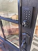 Customer photo review of Philips 4200 Series Built-in Wi-Fi Keypad Smart Deadbolt