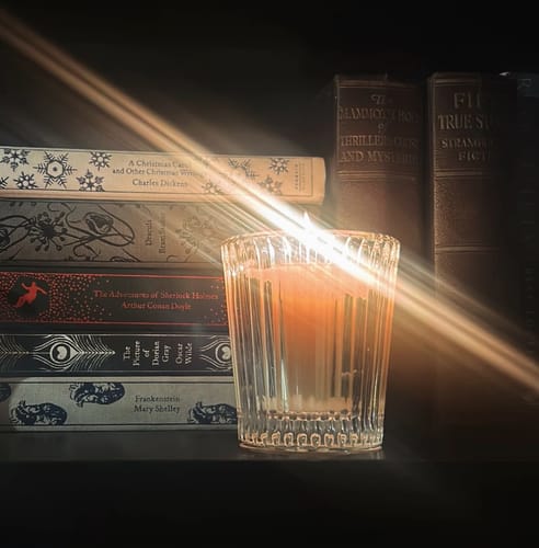 Customer photo review of Library Classic Candle Refill