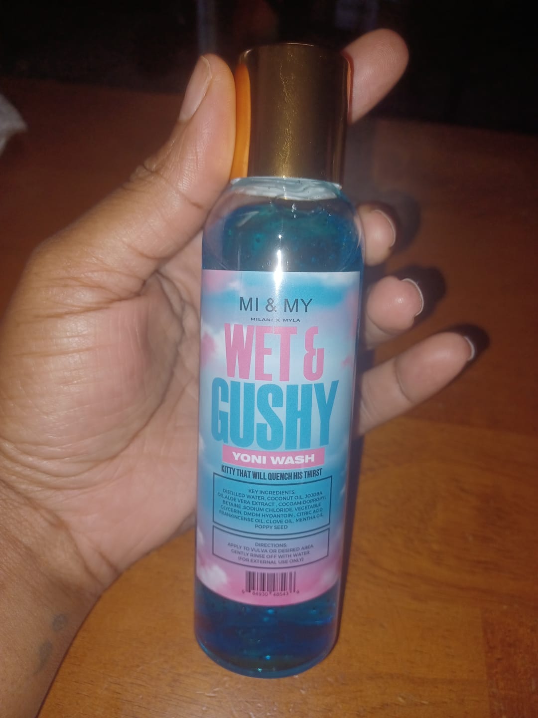 Customer photo review of Wet And Gushy