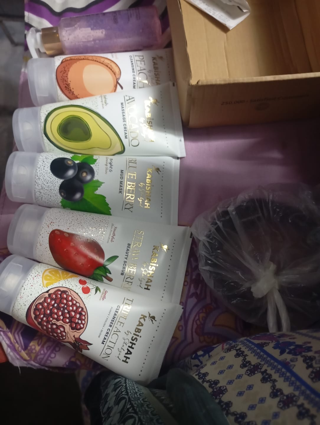 Customer photo review of Facial Kit