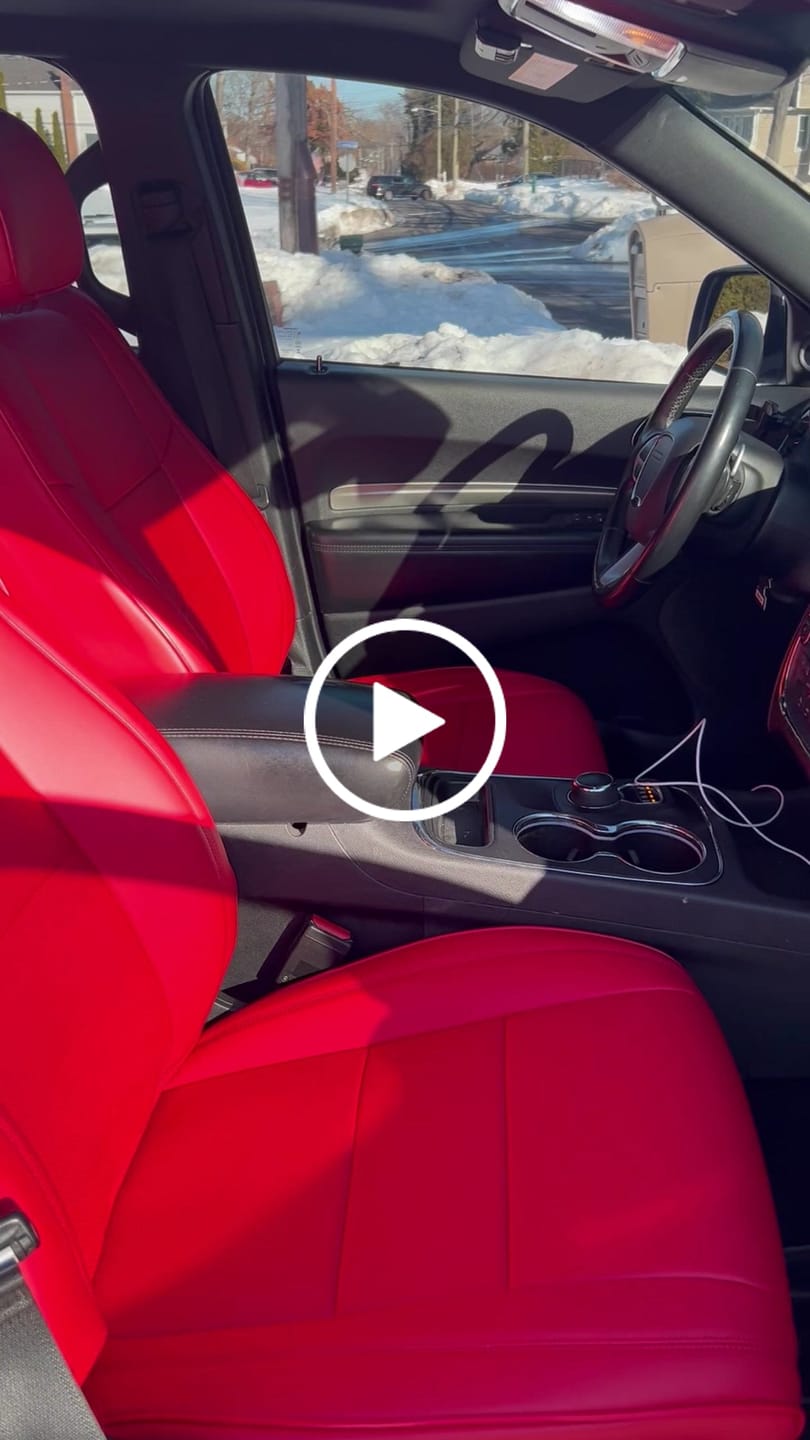 Customer video review of 2011-25 Dodge Durango Custom Leather Seat Covers