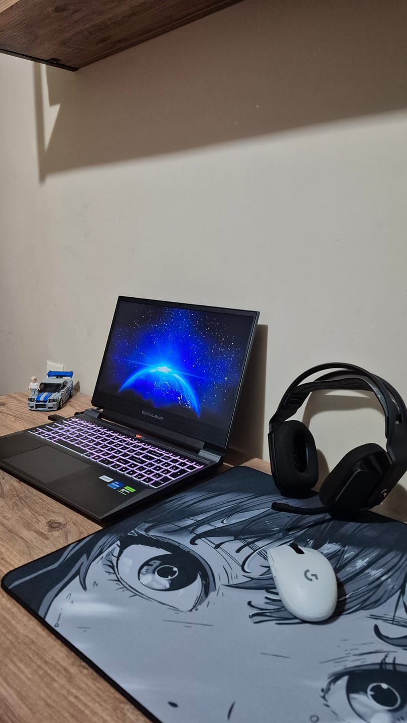 Customer photo review of Wraith Ace Series [Glimpse] Limited Edition Poron Mousepad