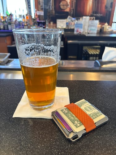 Customer photo review of VERTICAL WALLET BANDS (M-Series, S1 Stealth Wallet and MC01 Money Clip)