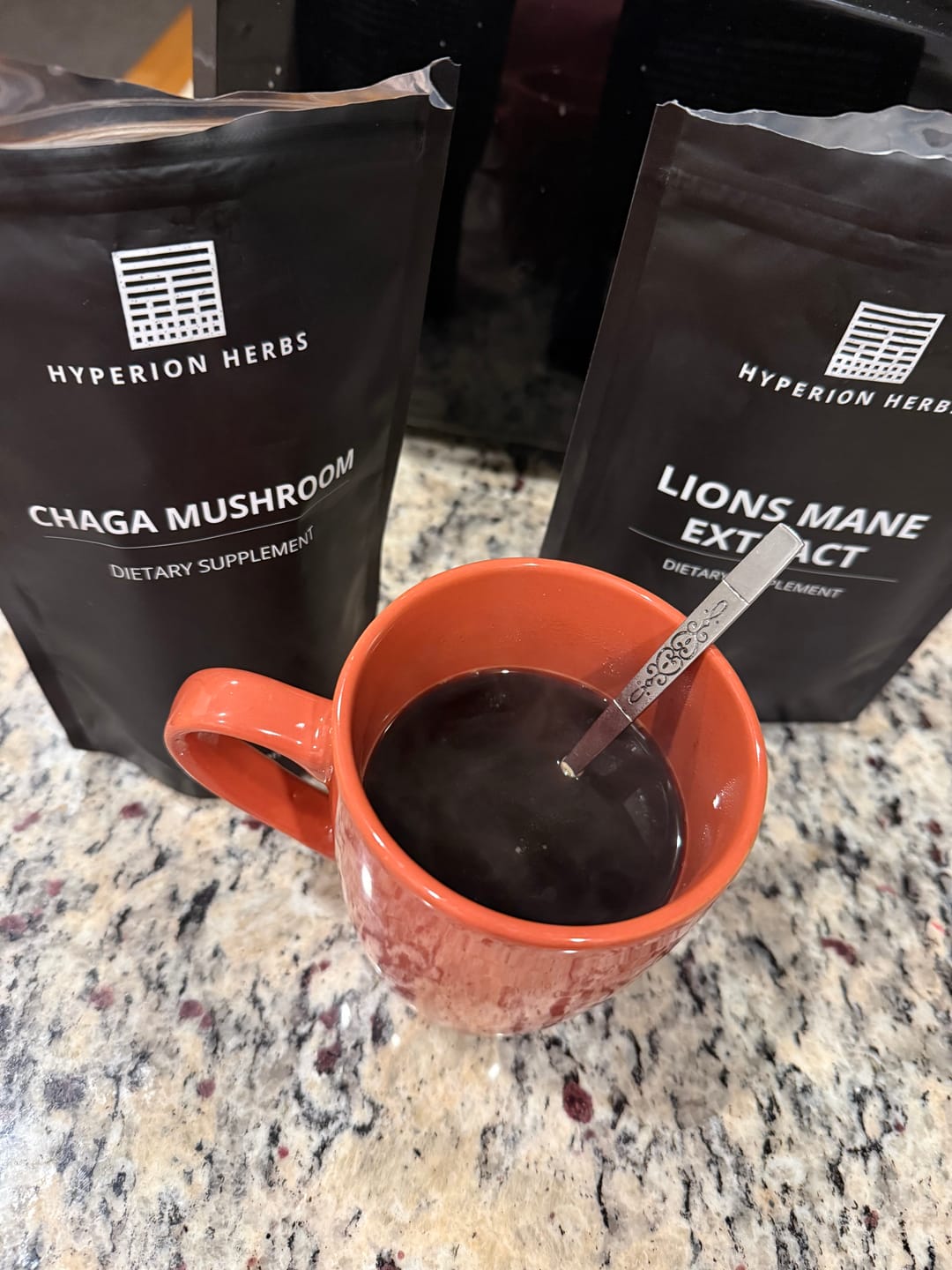 Customer photo review of Chaga Mushroom Extract