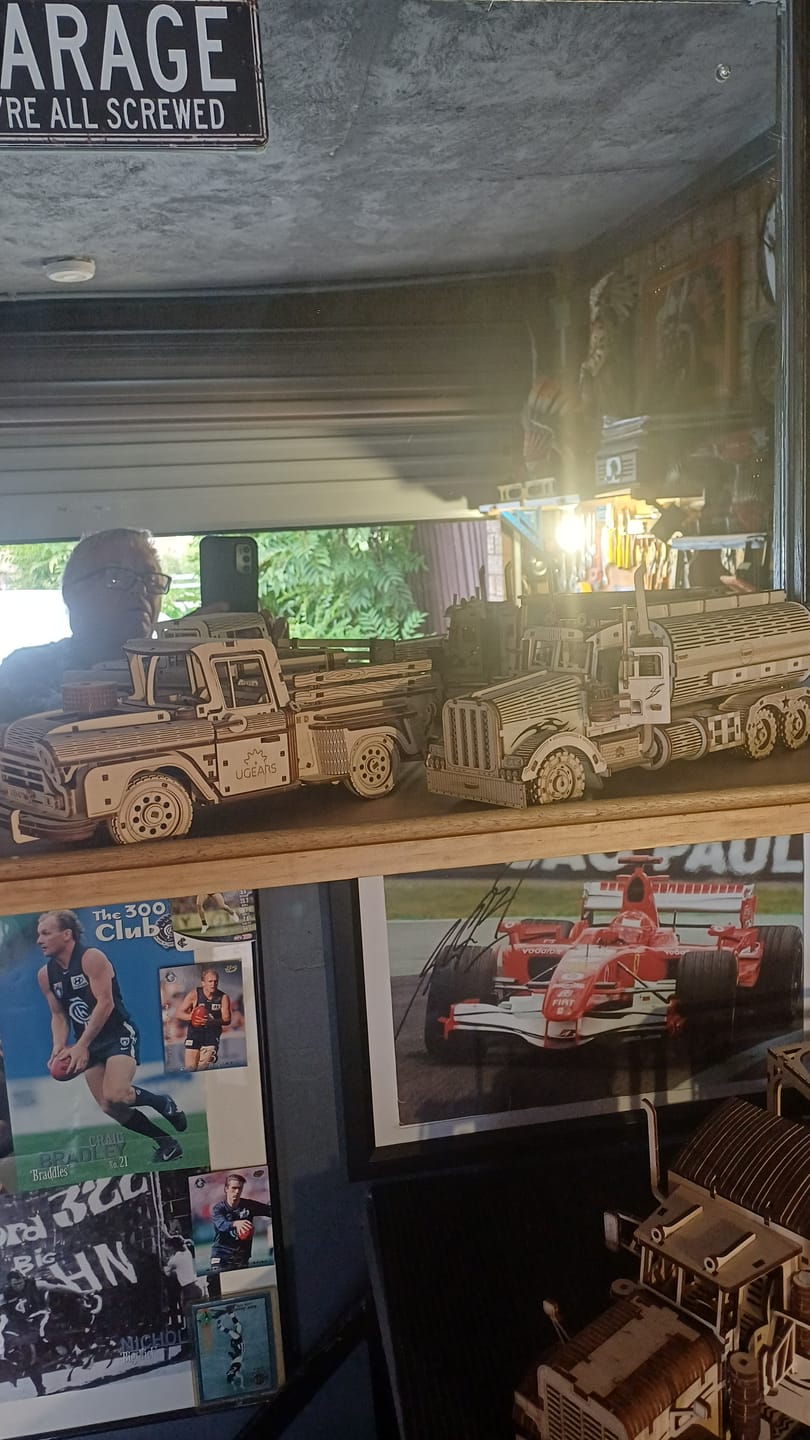 Customer photo review of Tanker Truck 3D Wooden Puzzle