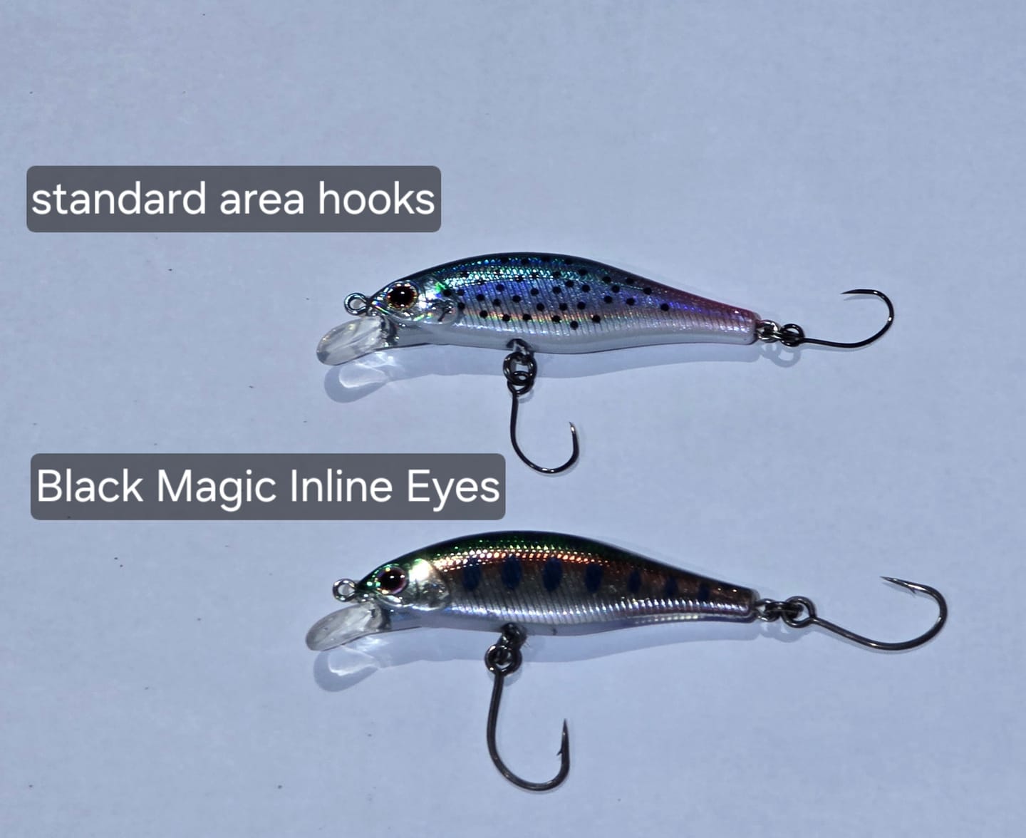 Customer photo review of Black Magic - Inline Eye Hooks