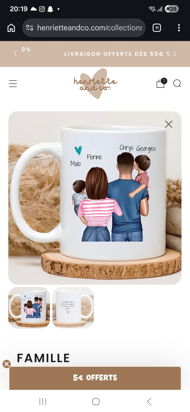 Customer photo review of Famille