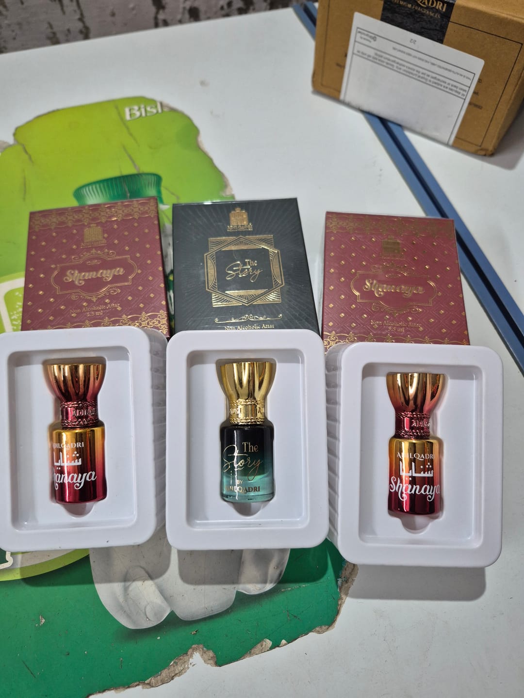 Customer photo review of The Story Luxury Attar Perfume