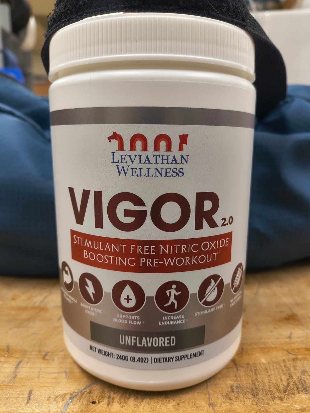 Customer photo review of Vigor 2.0 - Stimulant Free Pre-Workout