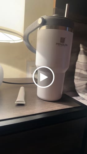 Customer video review of Penguin 900ml Vacuum Insulated Tumbler