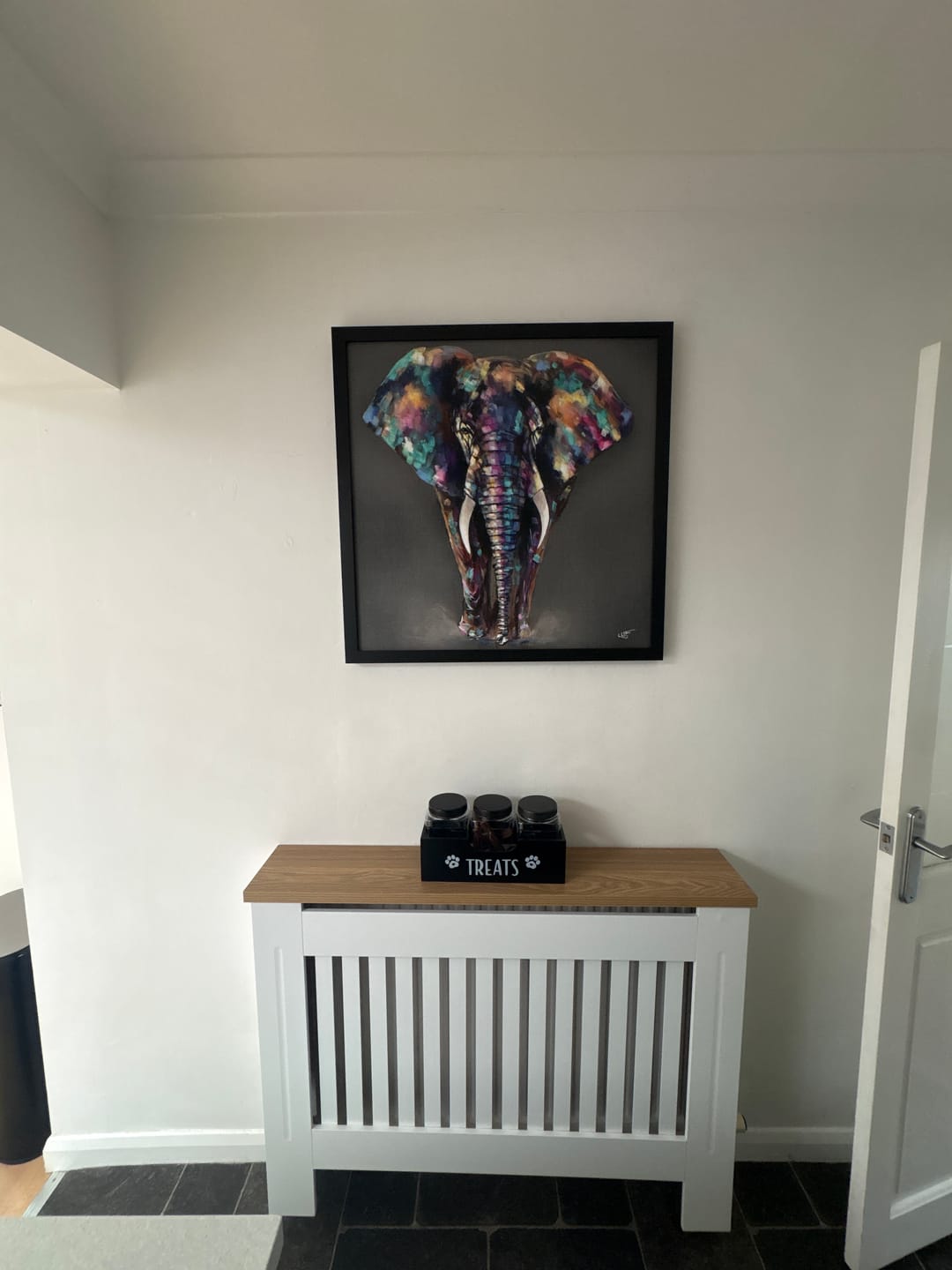 Customer photo review of Hugo Medium By Louise Luton