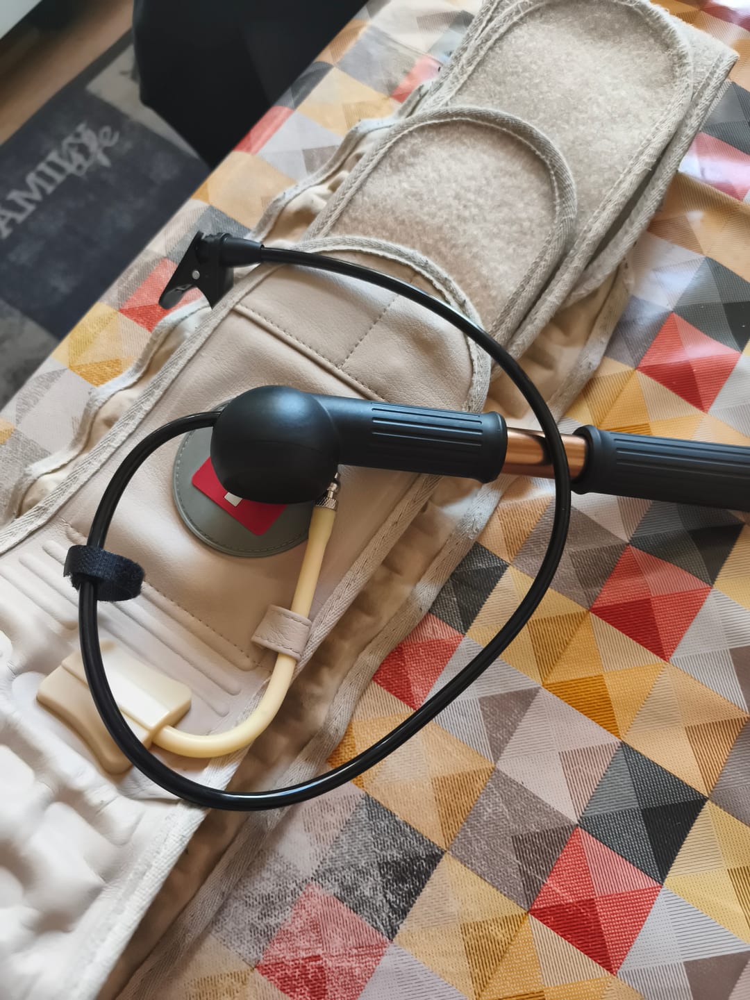 Customer photo review of Ersatz Luftpumpe für den Lumbara® Gürtel