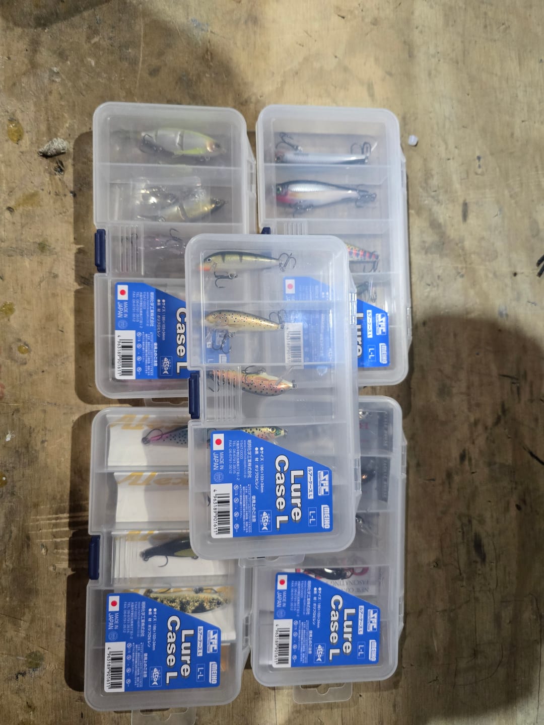 Customer photo review of Meiho - Lure Box L