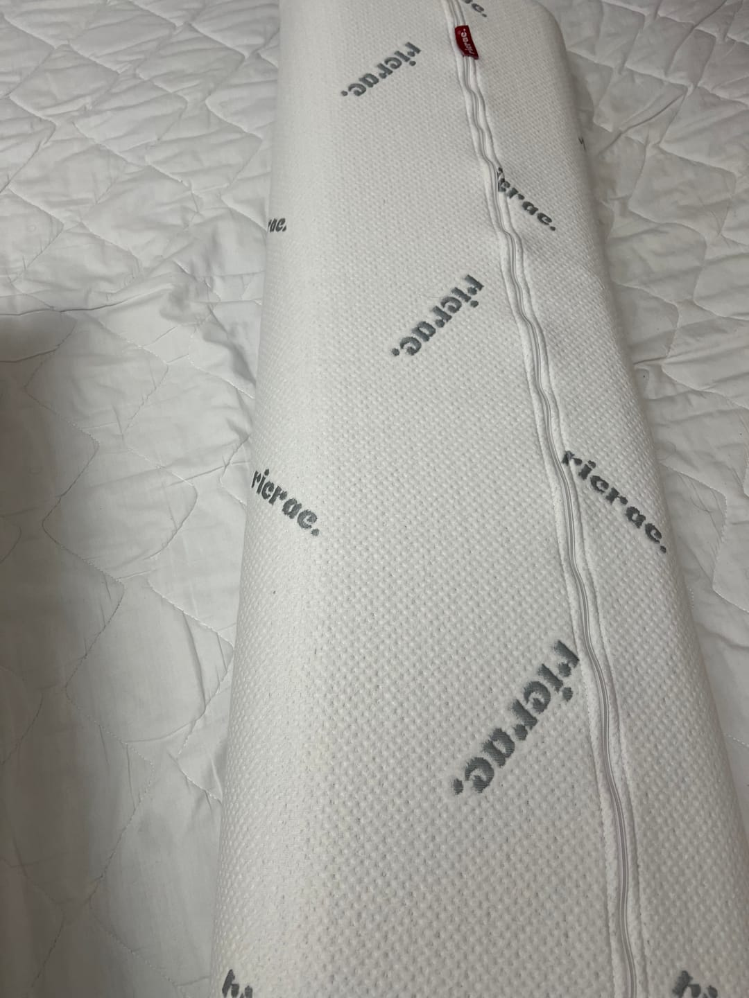 Customer photo review of Contour Memory Foam Long Pillow suitable for Neck & Shoulder Pain