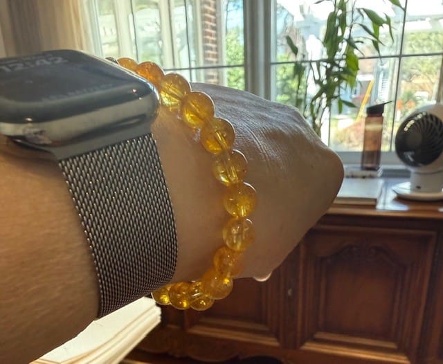 Customer photo review of Citrine Bracelet