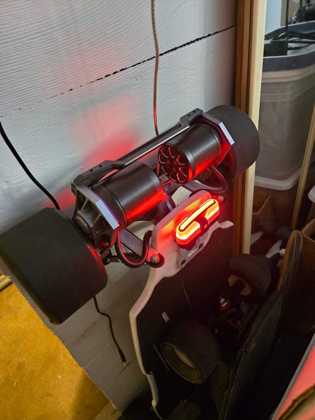 Customer photo review of Acedeck® Electric Skateboard Tail Light(CNC light bracket) - All boards