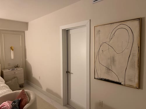 Customer photo review of Contemporary Minimalist Art #MA111