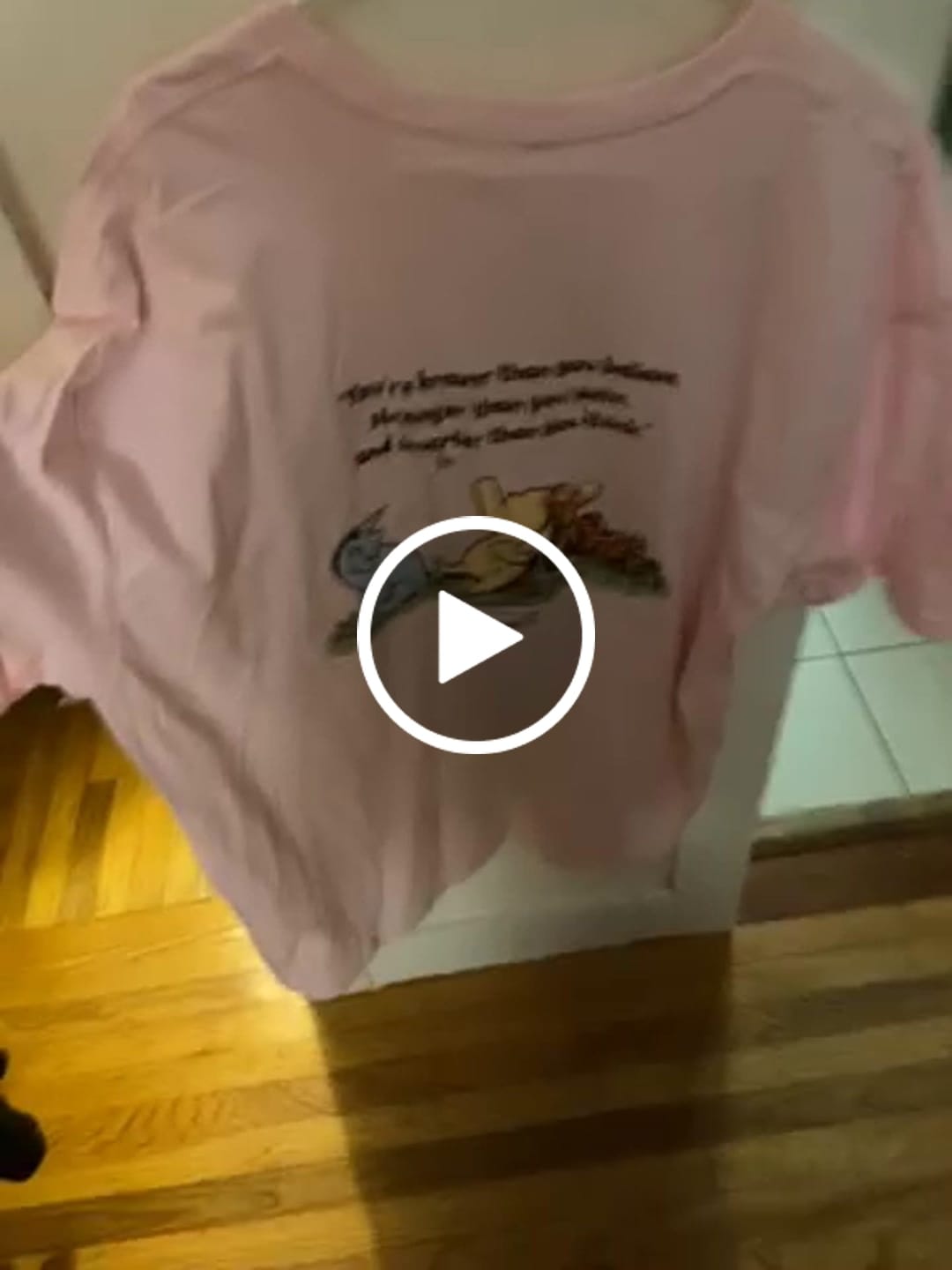 Customer video review of Braver, Stronger, Smarter - Light Pink (Adult Short Sleeve T-Shirt) Limited Edition