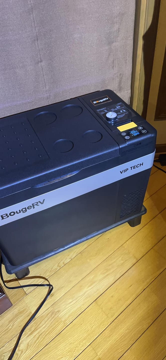 Customer photo review of BougeRV CR Pro VIPタイプ 29L ポータブル冷蔵庫 | 真空断熱パネルVIP・保冷能力UP