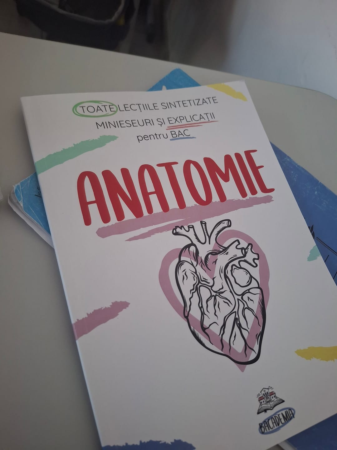 Customer photo review of Carte Anatomie Bacalaureat (Biologie clasele XI-XII) Bacademia