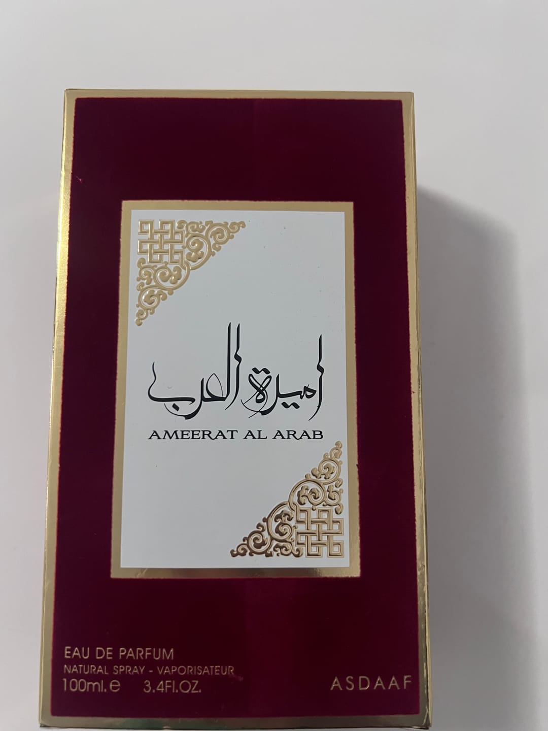 Customer photo review of Ameerat Al Arab Asdaaf