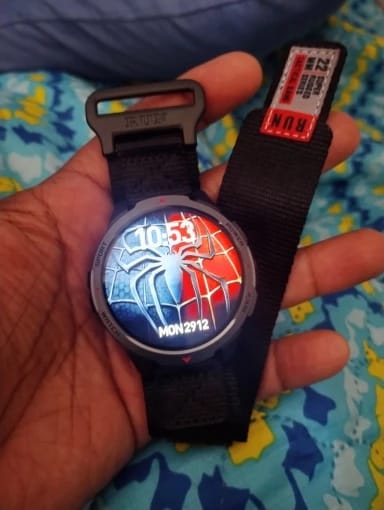 Customer photo review of COROS Nylon Watch Band Replacement Strap for Smartwatch Universal Fit