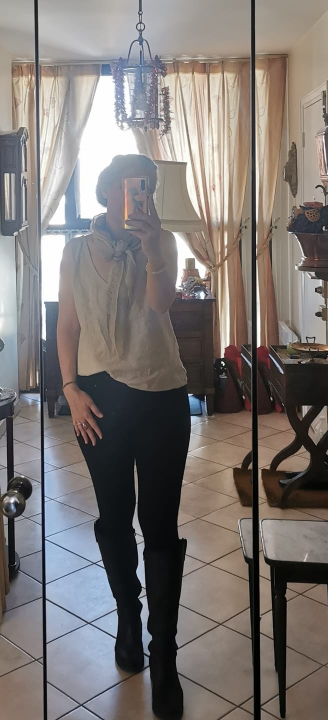 Customer photo review of Legging Léni - jersey noir