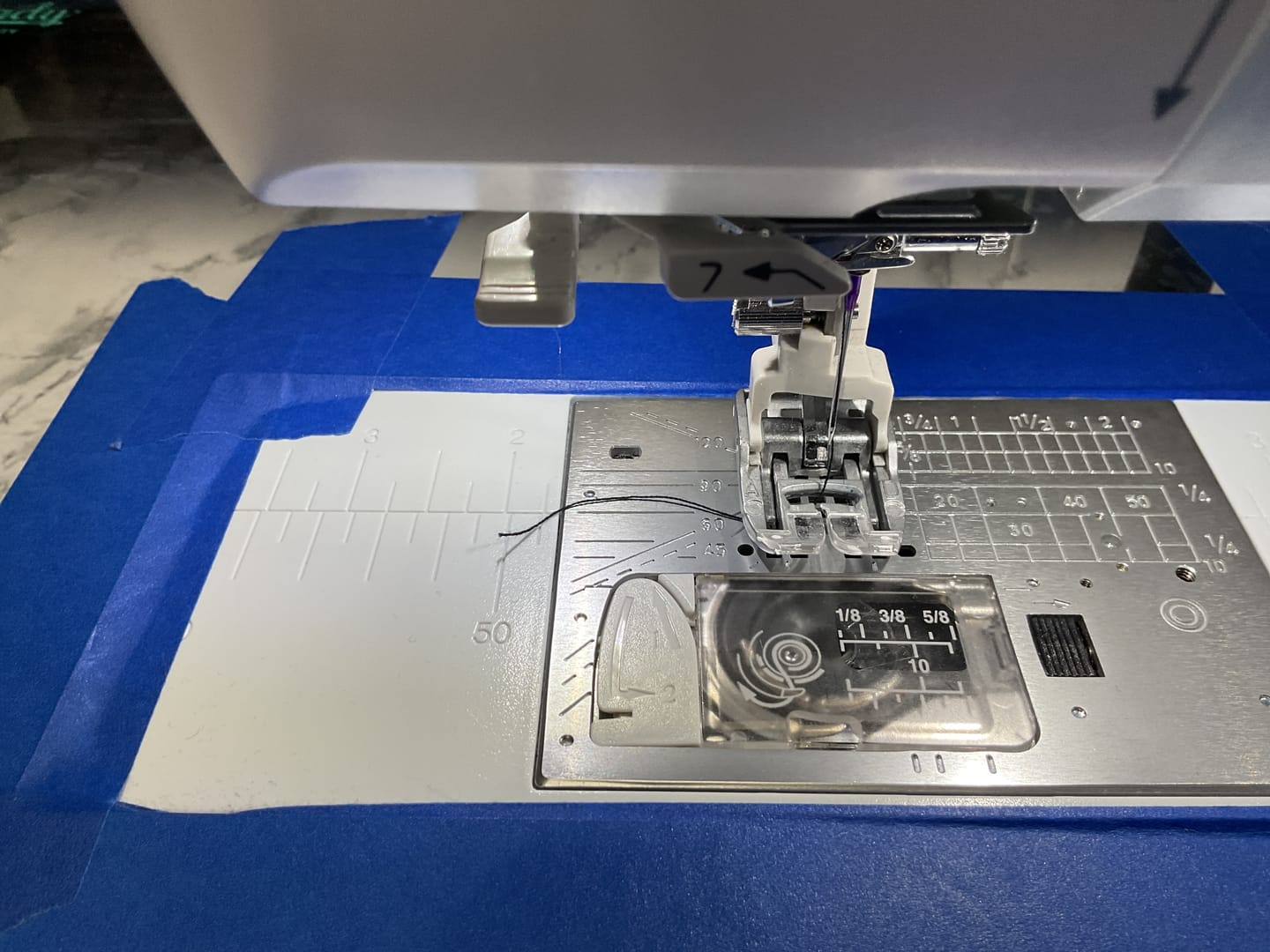 Customer photo review of Needle Plate Unit, Janome #861606005