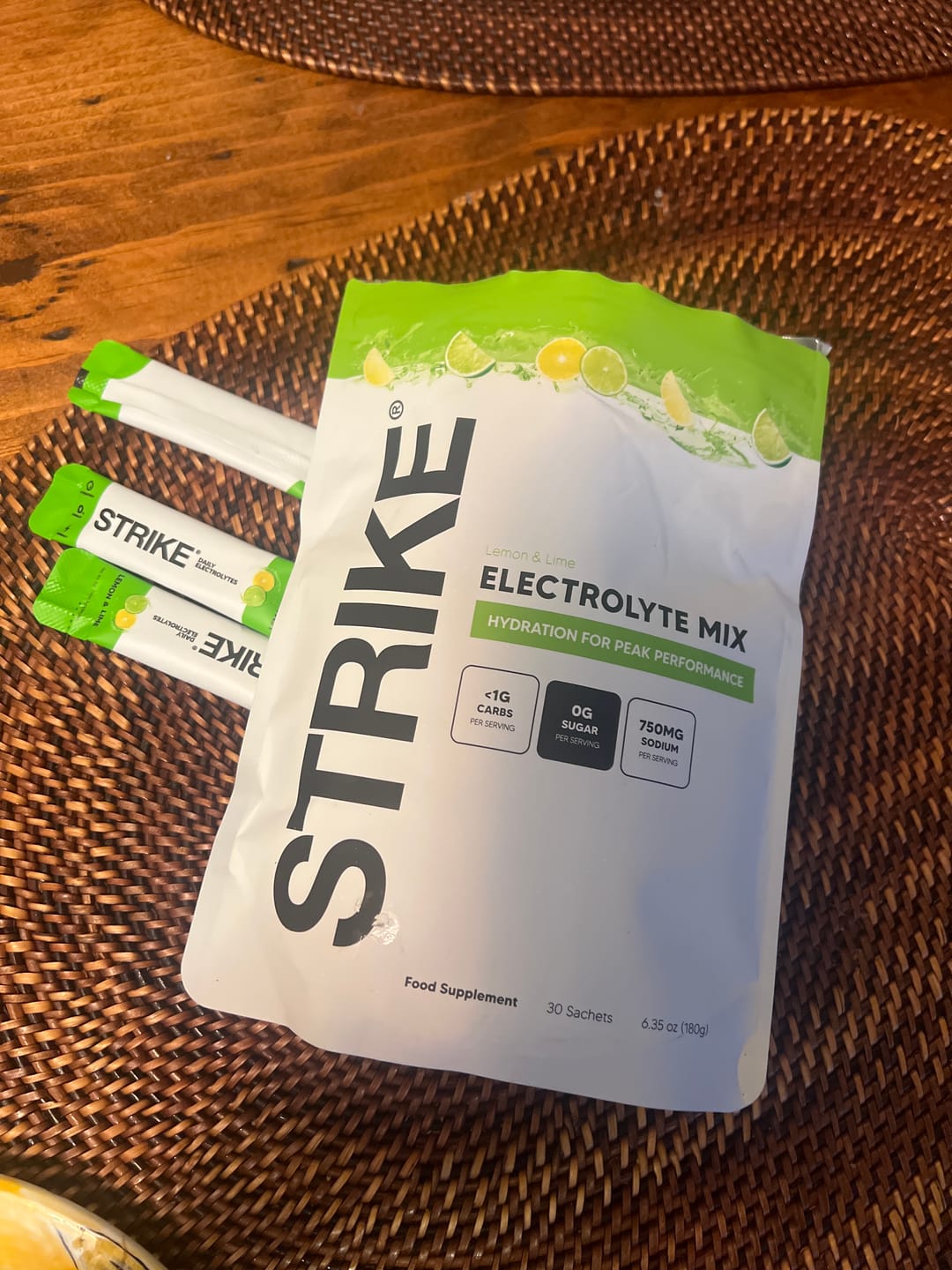 Customer photo review of Strike Electrolytes