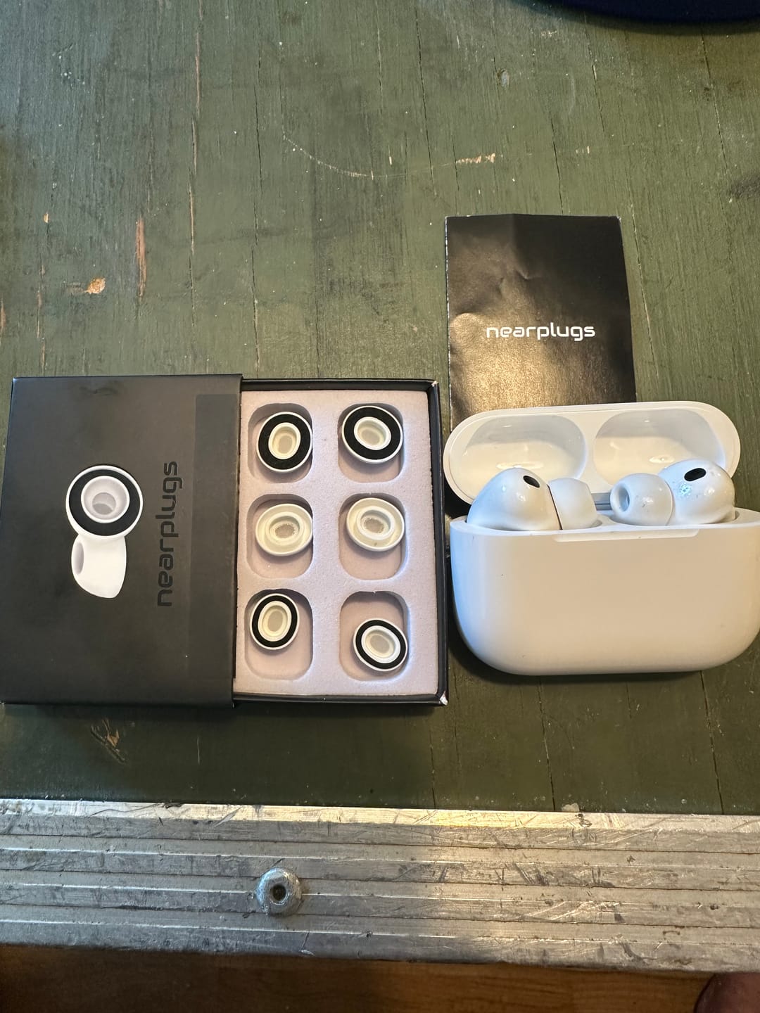 Customer photo review of Silicone and Memory Foam Ear Tips for Apple AirPods Pro