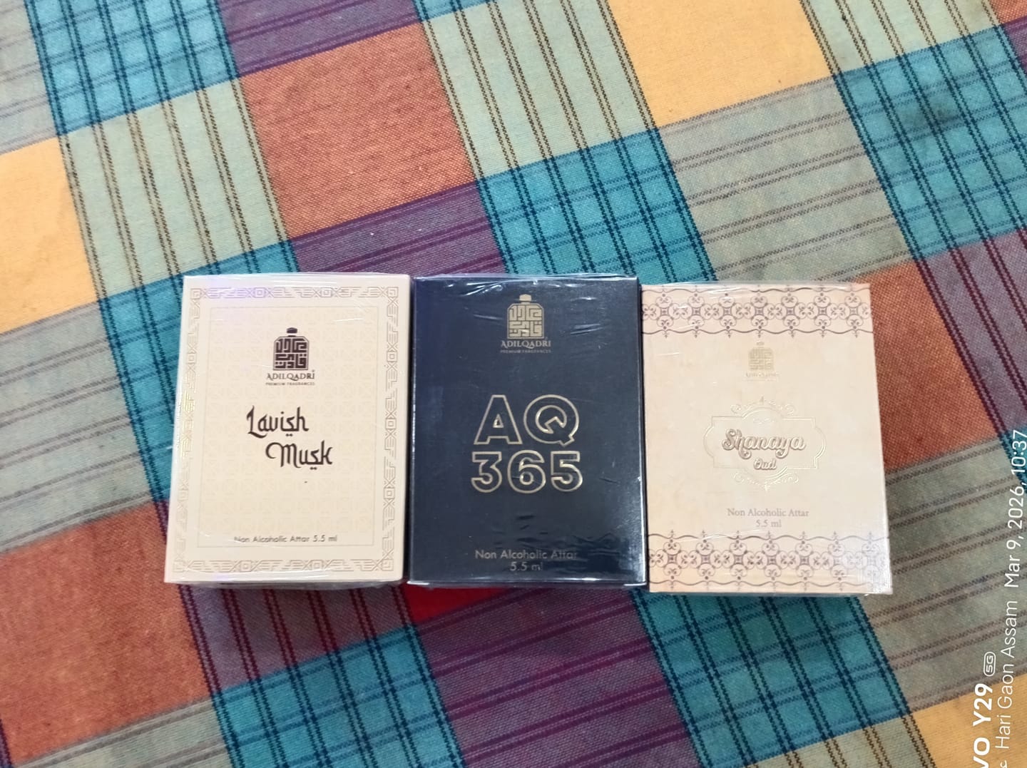 Customer photo review of AQ 365 Luxury Attar Perfume