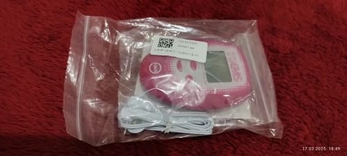 Customer photo review of Electric Facial Massager Stimulate and Relax Facial Muscles for Face Slimming