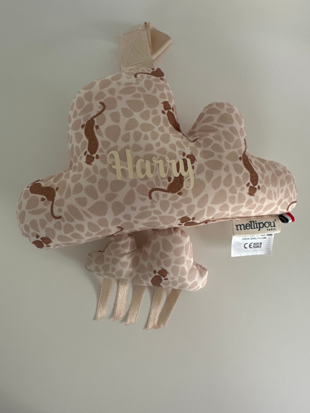 Customer photo review of Mini doudou musical en forme de nuage - Elvis
