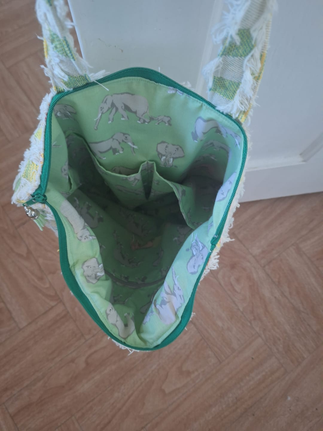Customer photo review of Elephant Family Polycotton Fabric