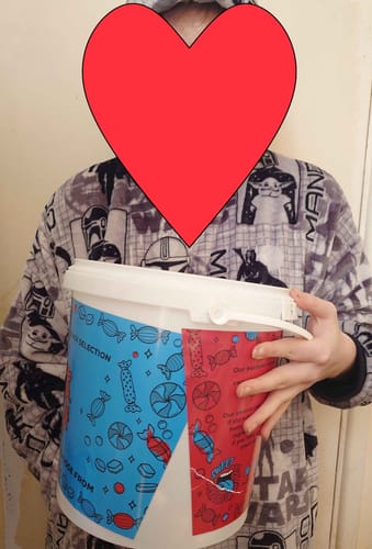 Customer photo review of 5kg Mix Your Own Pick n Mix Bucket