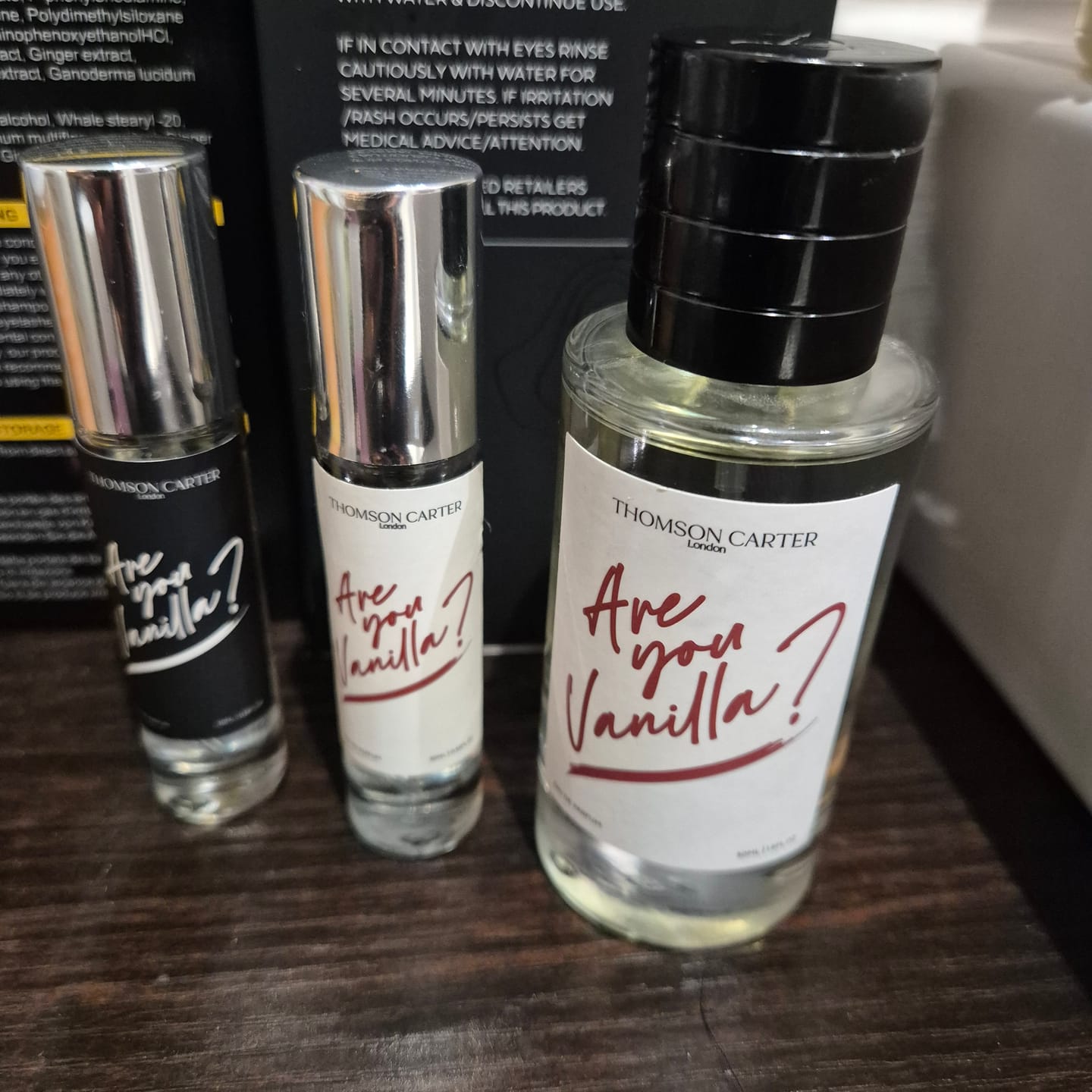 Customer photo review of Are You Vanilla? - Day | Eau De Parfum