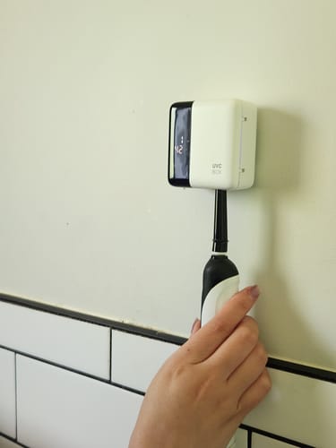 Customer photo review of Oralux UV Toothbrush Sanitizer