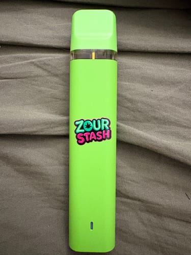 Customer photo review of THCP Blueberry Cream Vape