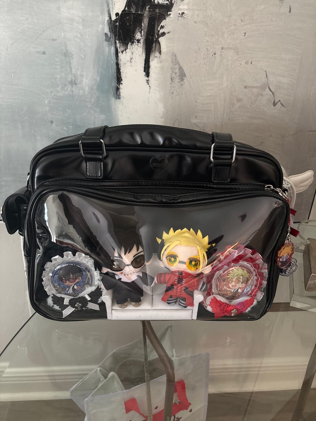 Customer photo review of COKO STAGE BAG (S SERIES) CHERRY IN BLACK