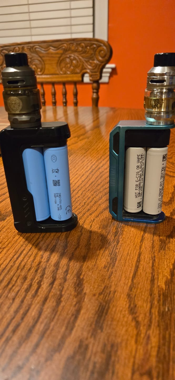 Customer photo review of EVE 40PL 21700 4000mAh 70A Battery