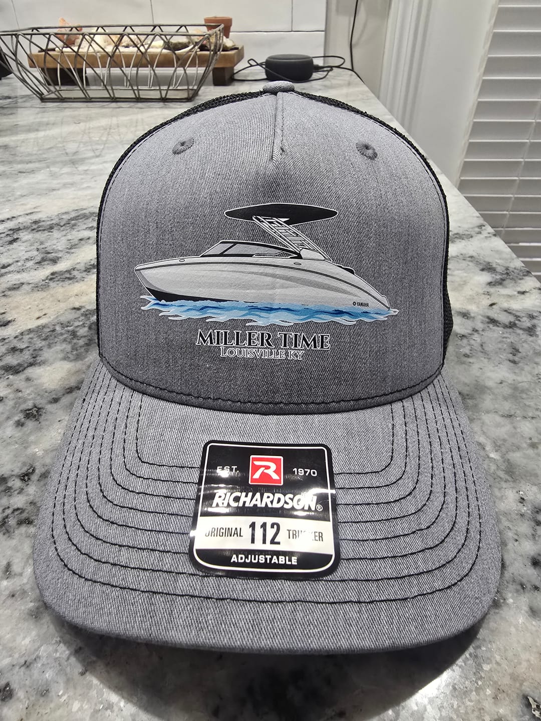 Customer photo review of Custom Trucker Hats