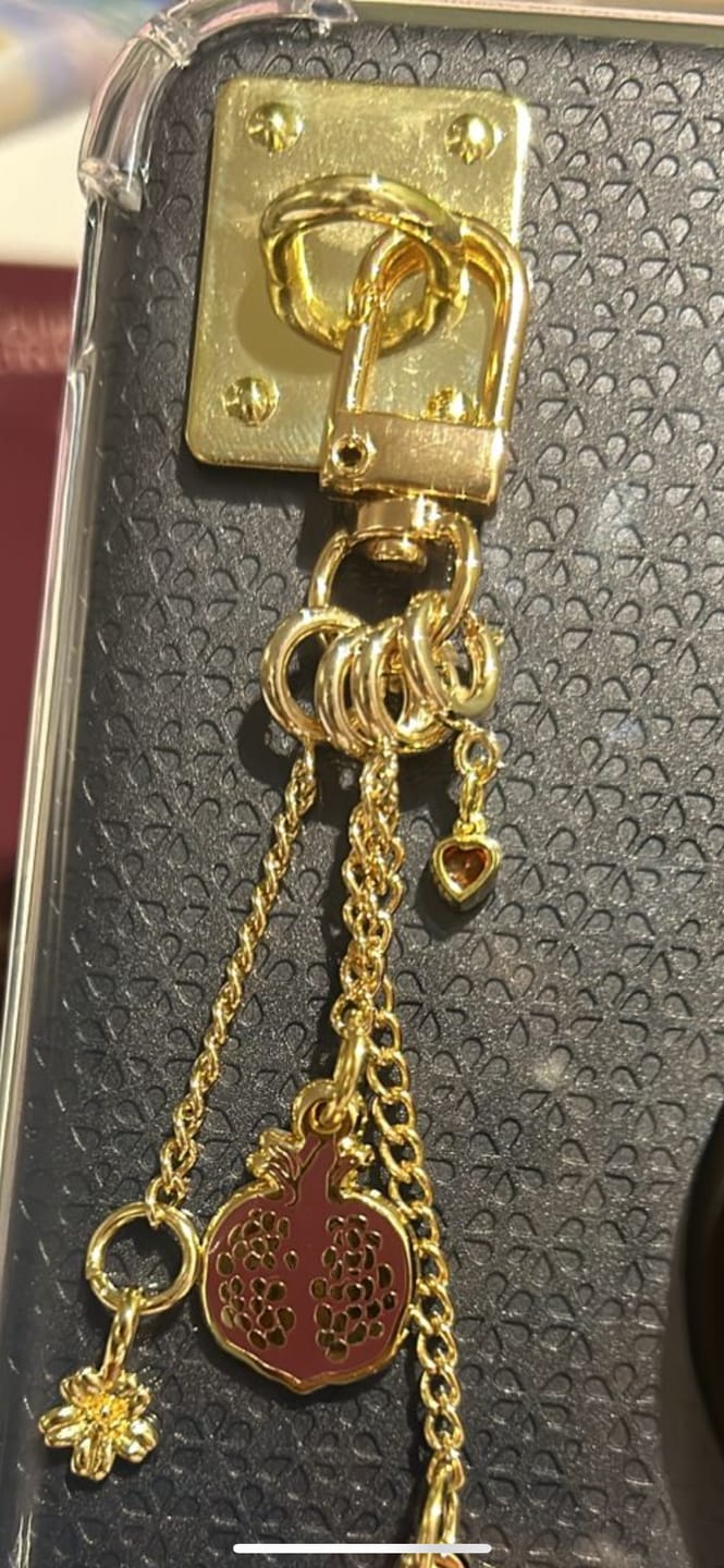 Customer photo review of Rectangle Charm Anchor - Gold