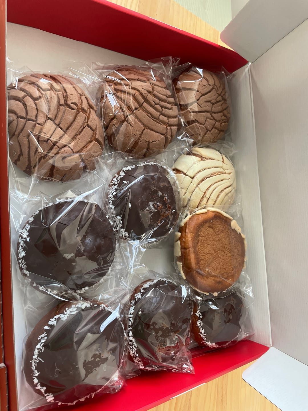 Customer photo review of Traditional Concha - Minimum 5 per order, any flavour
