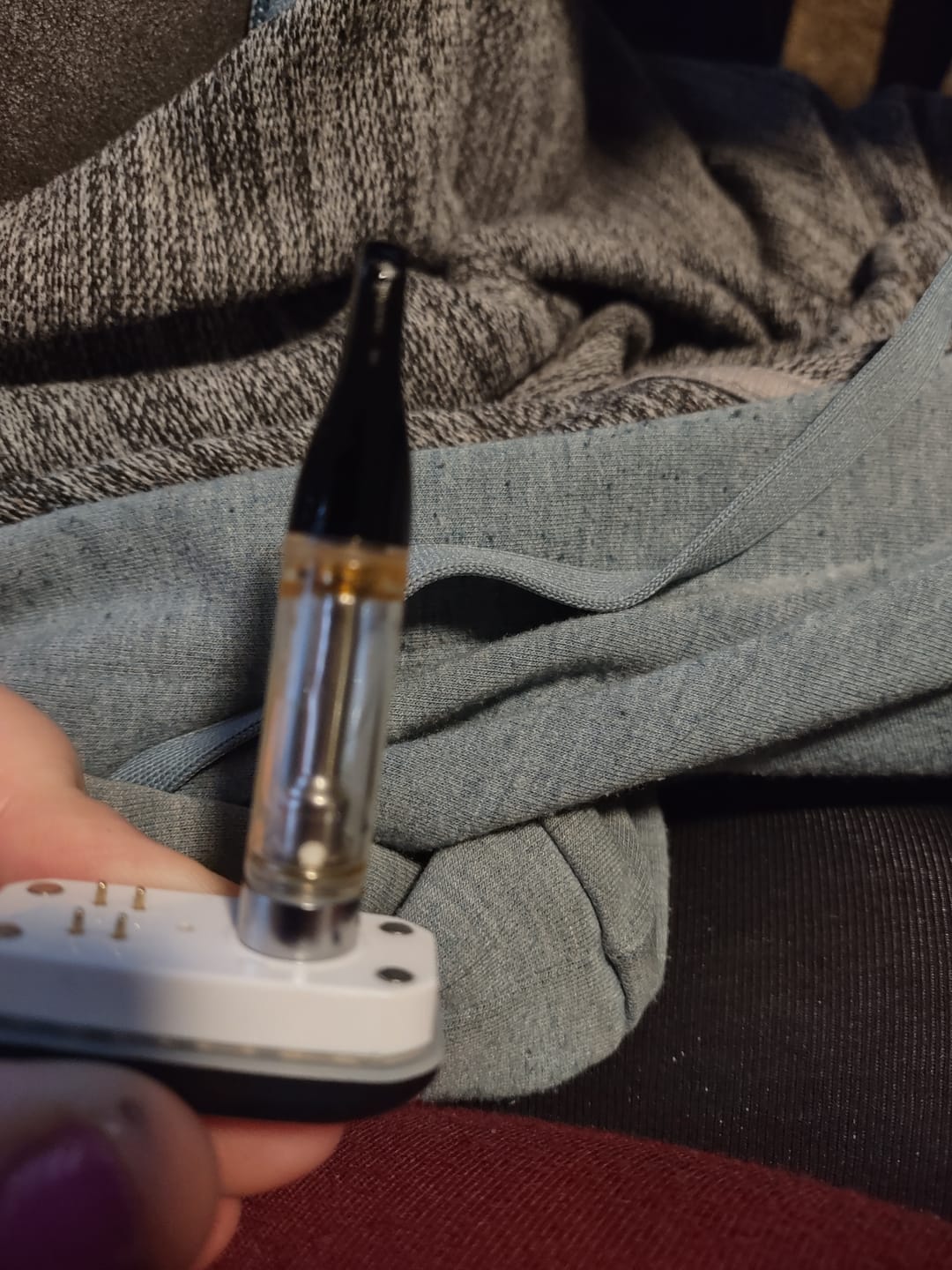 Customer photo review of 1 Gram THC-P Blend Vape Cartridge | Durban Gelato - Hybrid