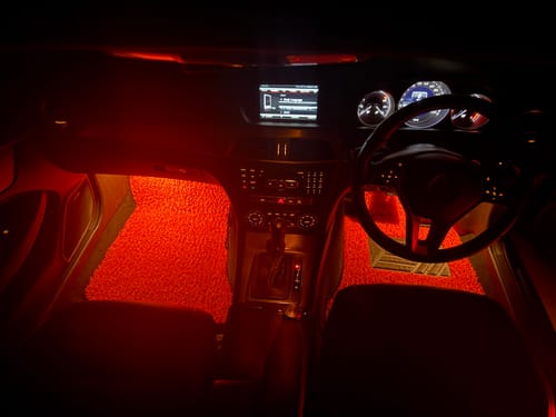 Customer photo review of for Mercedes-Benz C-Class Coupe (W204)2007-2014, Premium Car Floor Mats