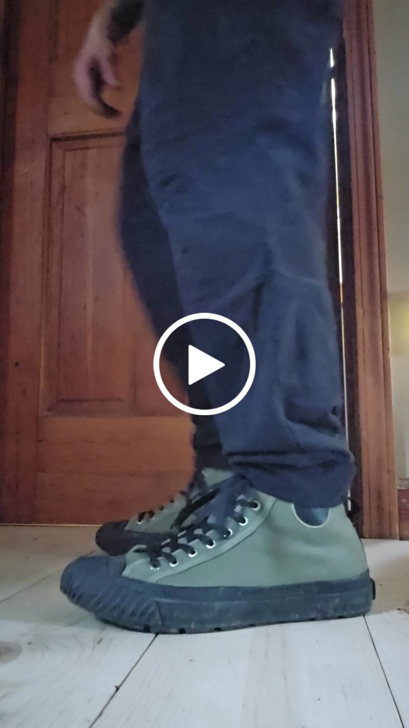 Customer video review of Grounder High-Top Olive/Black